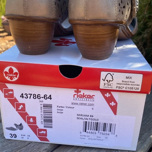 NWOT Rieker Shoes - Picture 2 of 5